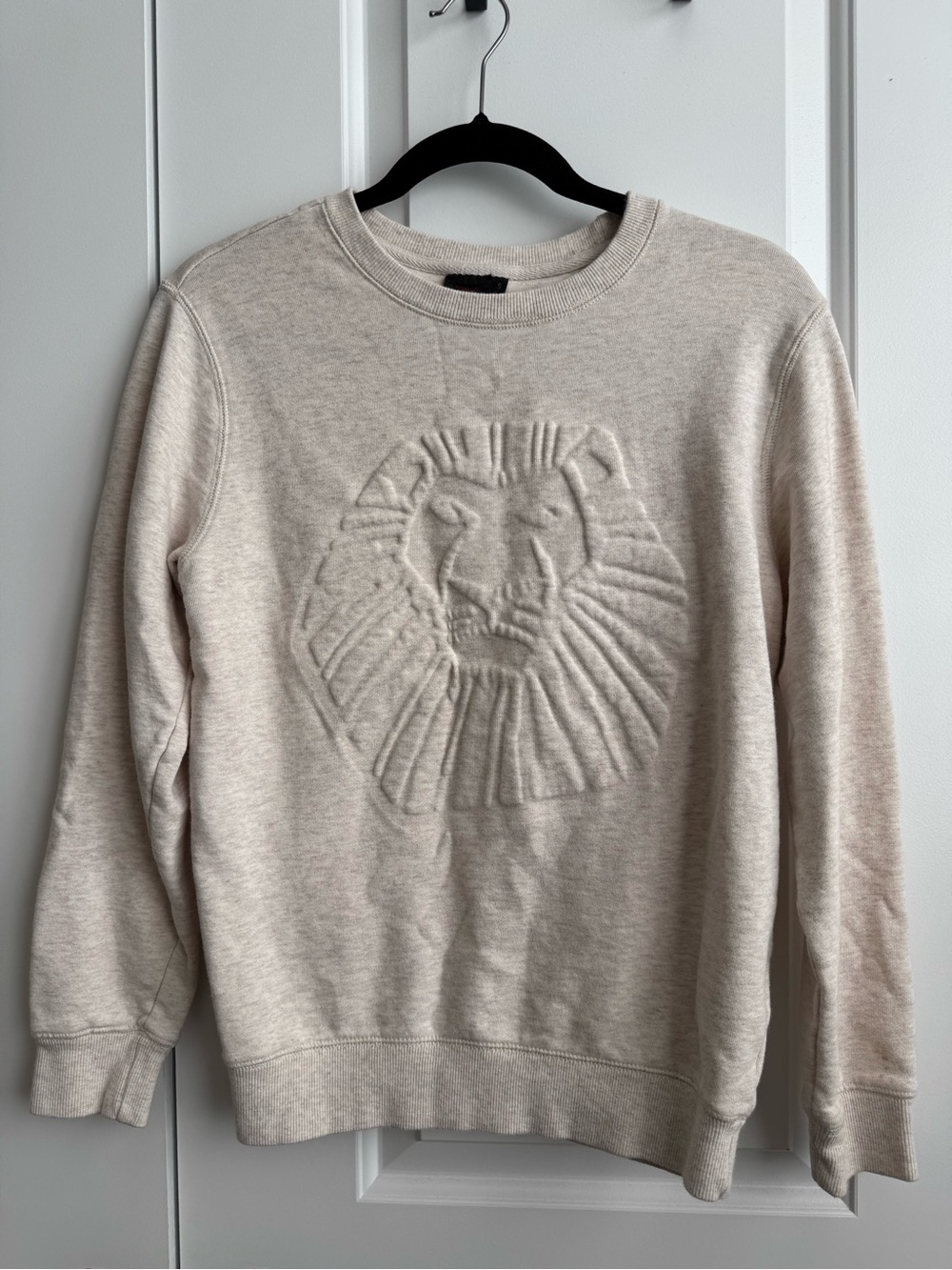Disney The Lion King Broadway Musical Embossed Sweatshirt S